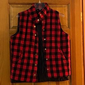 Buffalo Plaid Vest